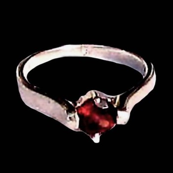 Bijoux indiens - Bague Grenat - Bague indienne