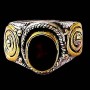Bijoux indiens - Bague Grenat - Bague indienne