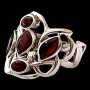 Bijoux indiens - Bague Grenat - Bague indienne