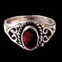 Bijoux indiens - Bague Grenat - Bague indienne