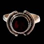 Bijoux indiens - Bague Grenat - Bague indienne