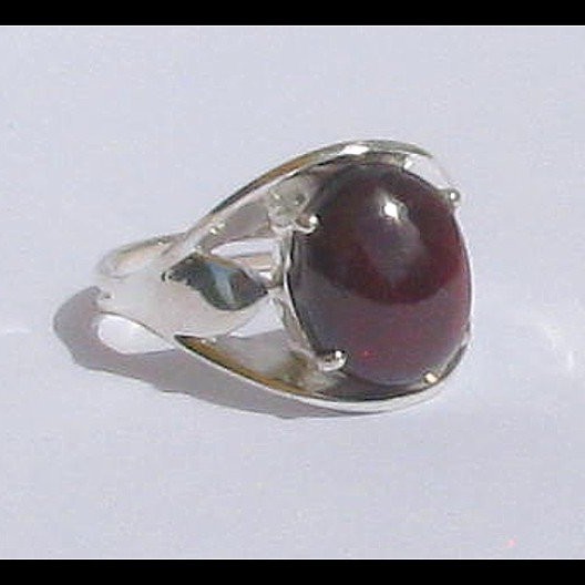 Bijoux indiens - Bague Grenat - Bague indienne