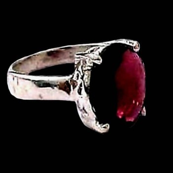 Bijoux indiens - Bague Grenat - Bague indienne