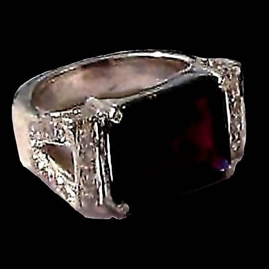 Bijoux indiens - Bague Grenat - Bague indienne