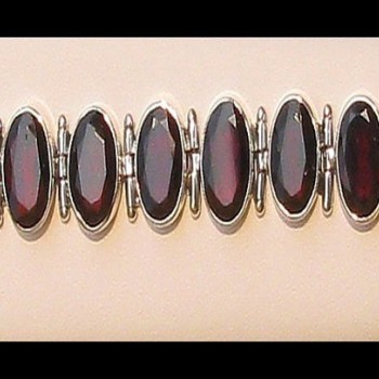 Bijoux indiens - Bracelet indien - Grenat