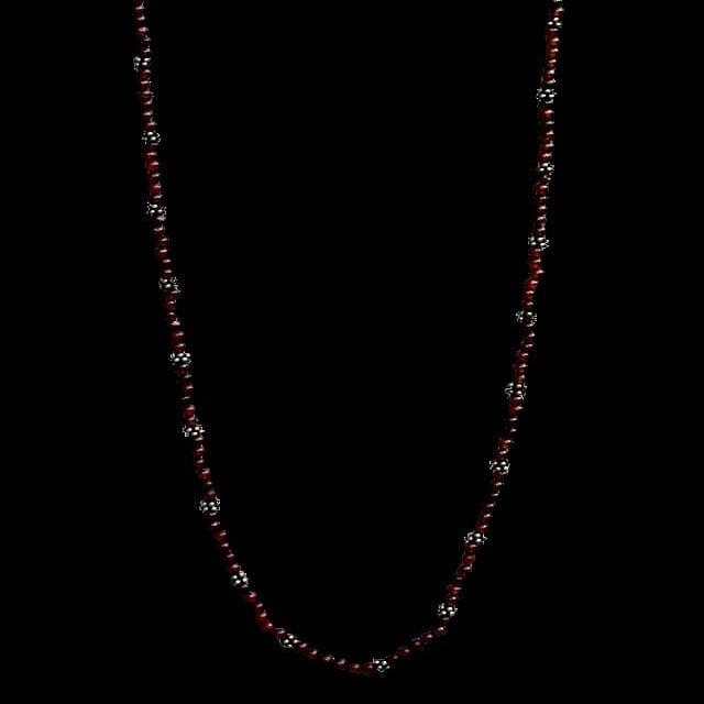 Bijoux indiens - Création Collier Grenat