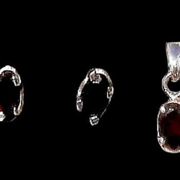 Bijoux indiens - Parure indienne - Grenat