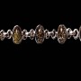 Bijoux indiens argent - Bracelet indien Ambre