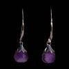Bijoux indiens - Création Boucles d'oreilles Améthyste