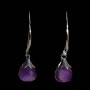 Bijoux indiens - Création Boucles d'oreilles Améthyste