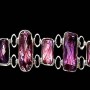 Bijoux indiens argent - Bracelet indien Améthyste