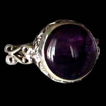 Bijoux indiens - Bague indienne Améthyste