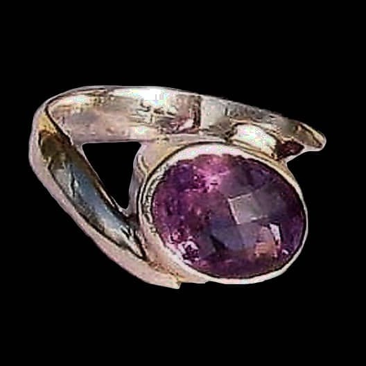 Bijoux indiens  - Bague indienne Améthyste