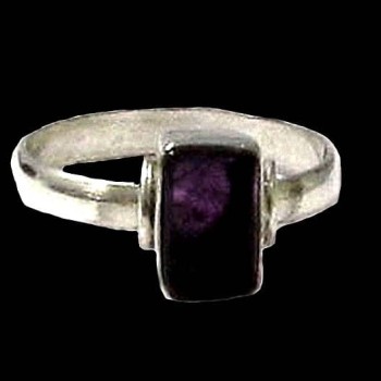 Bijoux indiens - Bague indienne Améthyste