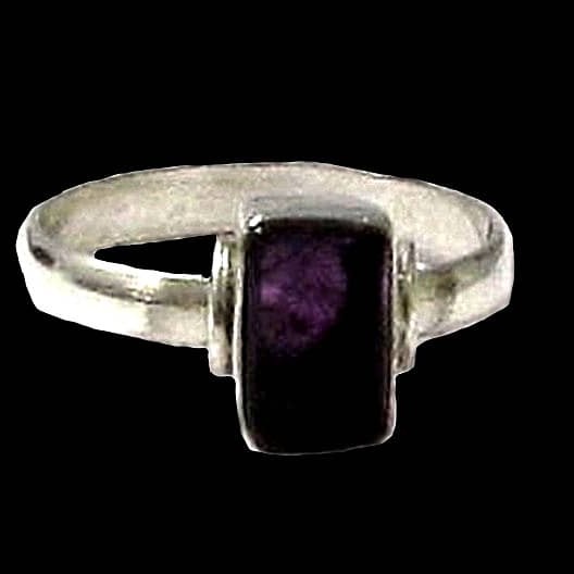 Bijoux indiens - Bague indienne Améthyste