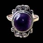 Bijoux indiens - Bague indienne Améthyste