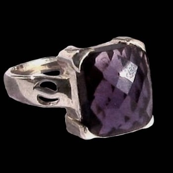 Bijoux indiens - Bague indienne Améthyste