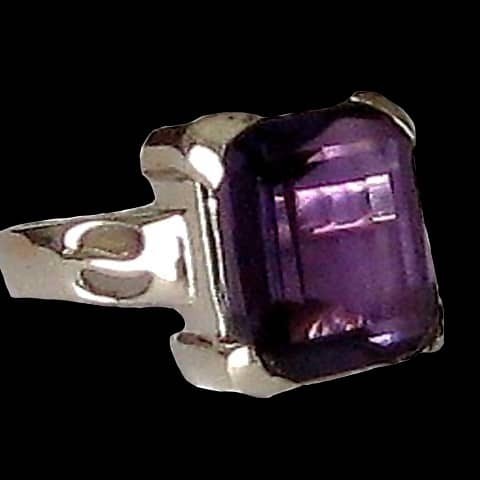 Bijoux indiens - Bague indienne Améthyste