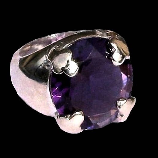 Bijoux indiens - Bague indienne Améthyste