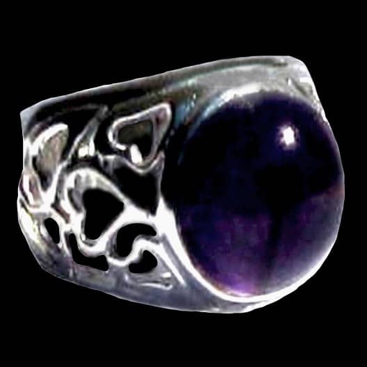 Bijoux indiens - Bague indienne Améthyste