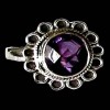 Bijoux indiens - Bague indienne Améthyste
