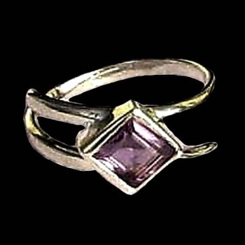 Bijoux indiens - Bague indienne Améthyste