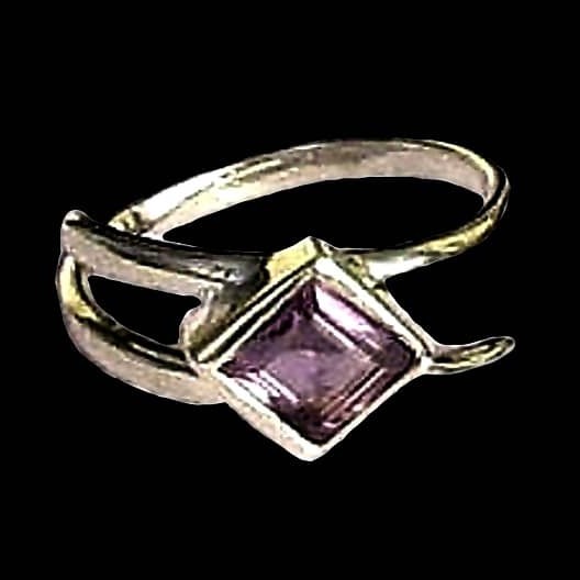 Bijoux indiens - Bague indienne Améthyste