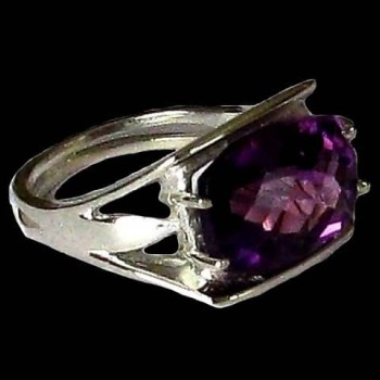 Bijoux indiens - Bague indienne Améthyste