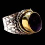 Bijoux indiens - Bague indienne Améthyste