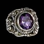 Bijoux indiens - Bague indienne Améthyste