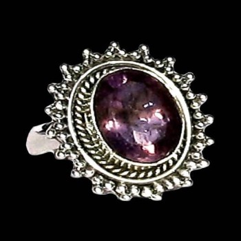 Bijoux indiens - Bague indienne Améthyste