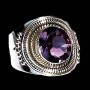 Bijoux indiens - Bague indienne Améthyste