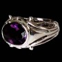 Bijoux indiens - Bague indienne Améthyste
