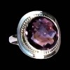 Bijoux indiens - Bague indienne Améthyste