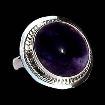 Bijoux indiens - Bague indienne Améthyste