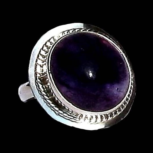 Bijoux indiens - Bague indienne Améthyste