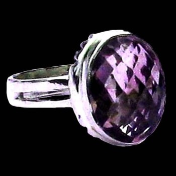 Bijoux indiens - Bague indienne Améthyste