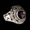 Bijoux indiens - Bague indienne Améthyste