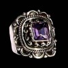 Bijoux indiens - Bague indienne Améthyste