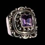 Bijoux indiens - Bague indienne Améthyste