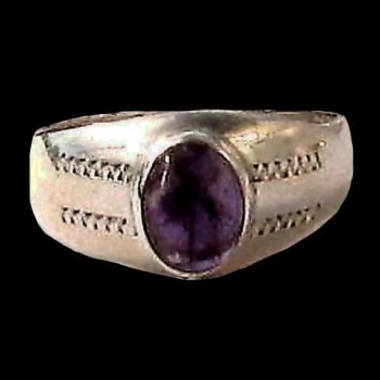 Bijoux indiens - Bague indienne Améthyste