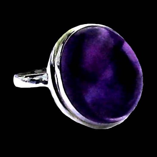 Bijoux indiens - Bague indienne Améthyste