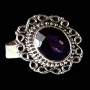 Bijoux indiens - Bague indienne Améthyste