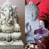 Bijoux indiens argent - Pendentif indien Améthyste
