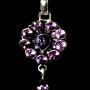 Bijoux indiens argent - Pendentif indien Améthyste