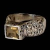 Bague Citrine - Bague indienne - Bijoux indiens
