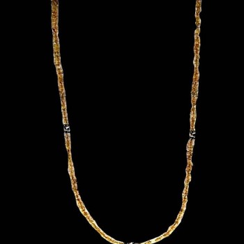 Bijoux indiens - Création Collier Citrine