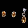 Parure Citrine - Parure indienne - Bijoux indiens