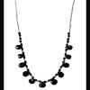 Collier indien argent et onyx de création - Bijoux de l'inde