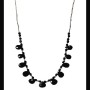 Collier indien argent et onyx de création - Bijoux de l'inde